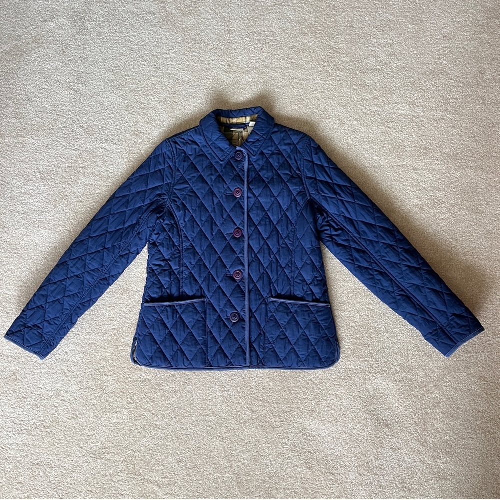 Vintage L.L. Bean Quilted Jacket, Thermal, Winter, Chore Coat, Women’s XS, Small